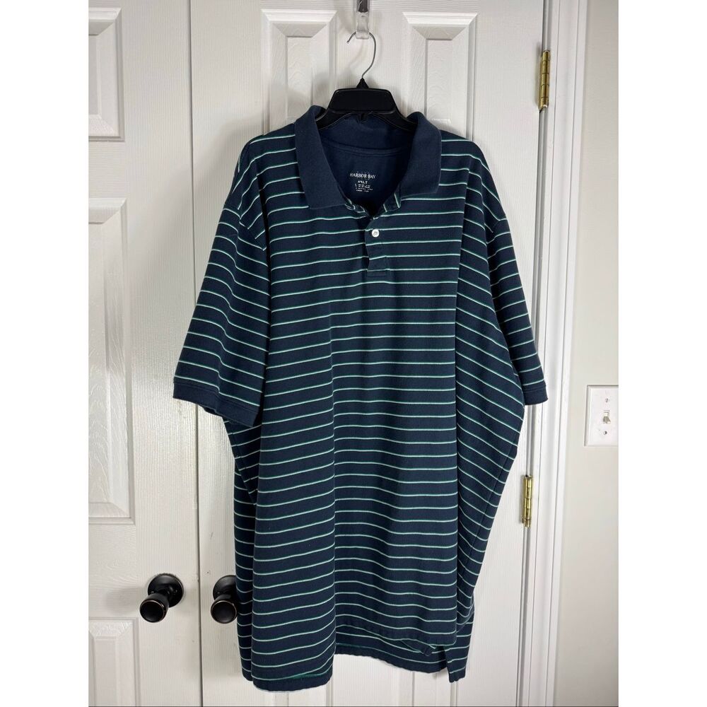 Harbor Bay Men’s Striped Shirt Size 6 XLT